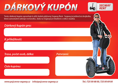 půjčovna Segway Praha
